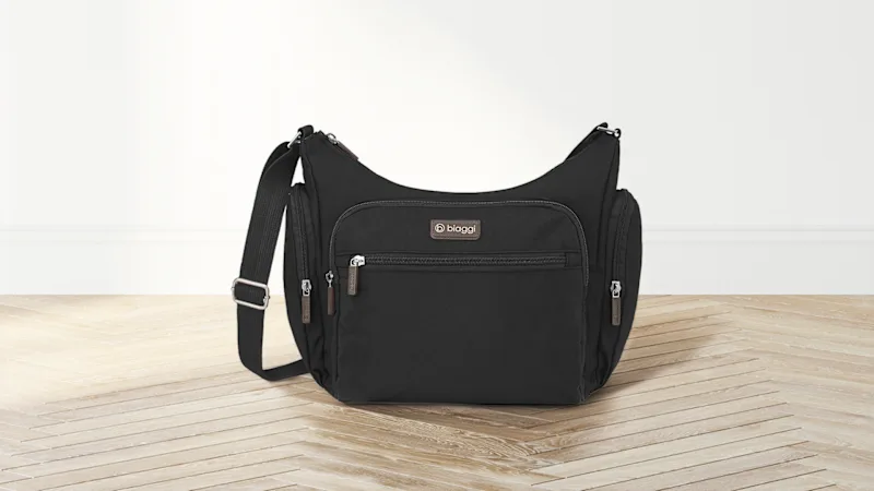 Biaggi Flexmates On-The-Go Anti-Theft Hobo Bag