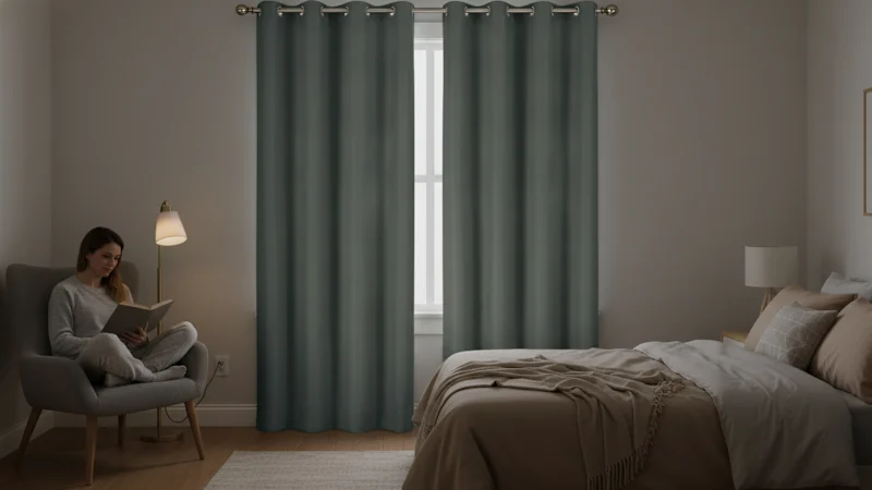 2-Pack: J&V Textiles Solid Thermal Blackout Panels