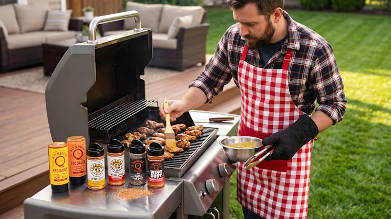 6-Pack: Kosmos Q BBQ Sauce & Seasoning Bundle