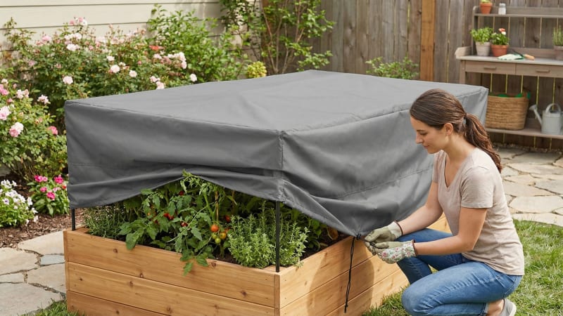 Superior Cover For The Pest Thwarting Elevated Garden (Large)