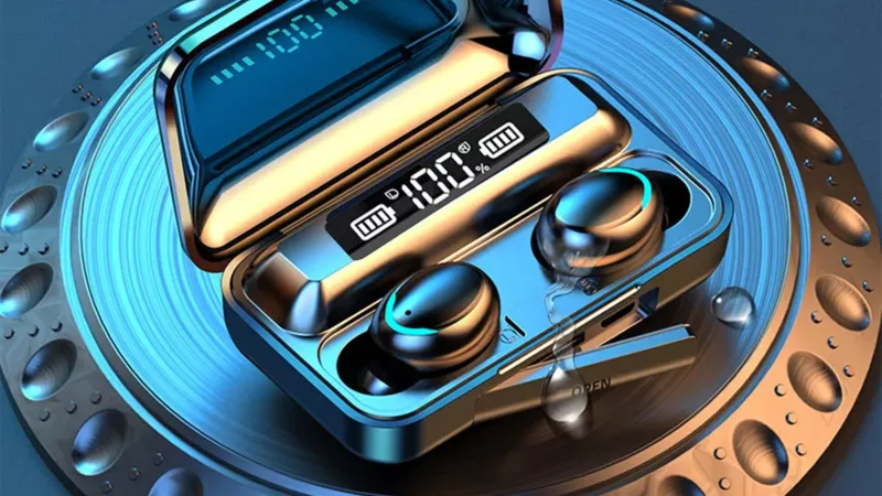 2-Pack: Vysn Flux 7 TWS Earbuds With Wireless Charging Case & Power Bank