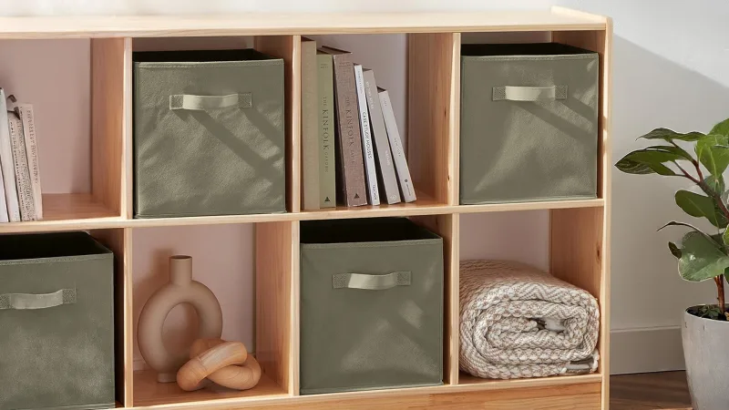 6-Pack: Cheer Collection Fabric Storage Cubes