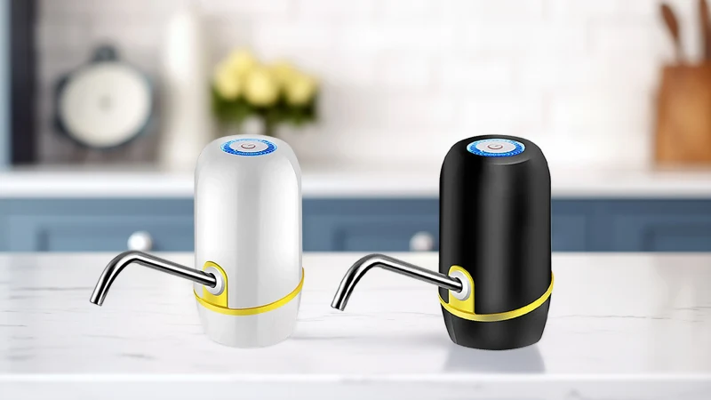 2-Pack: Titan Portable Rechargeable Automatic Water Bottle Pump & Dispenser