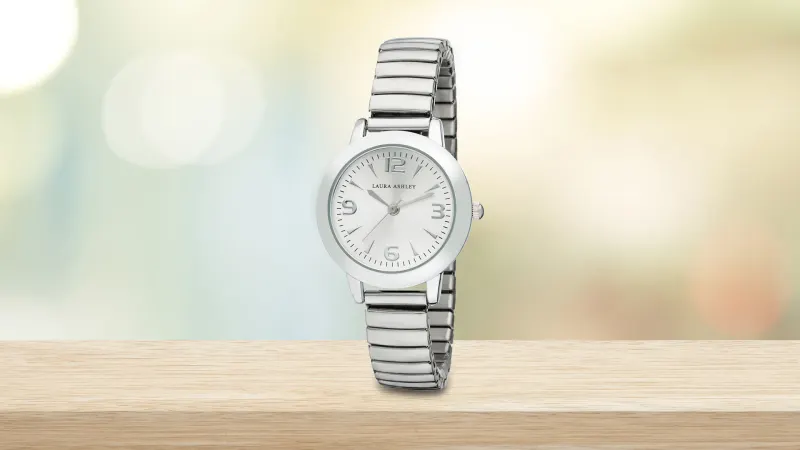 Laura Ashley Women's Stainless Steel Bracelet Watch
