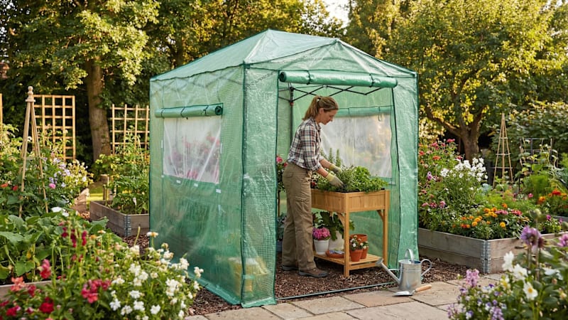 The Instant Pop Up Greenhouse