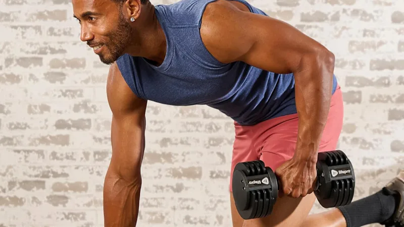 LifePro Fitness PowerUp Plus Adjustable Dumbbells