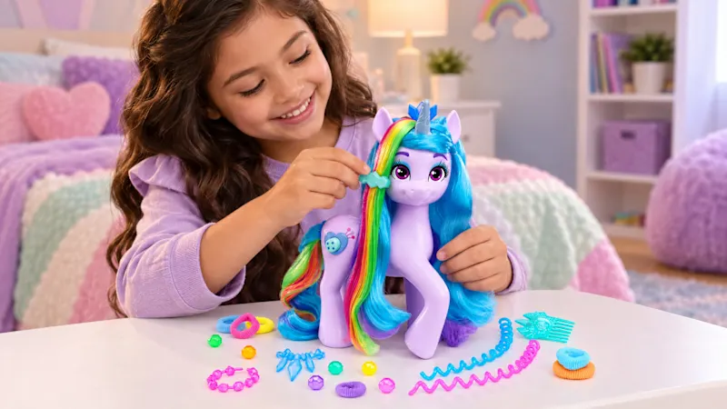 My Little Pony Tell Your Tale Rainbow Styles Izzy Moonbow Unicorn Toys