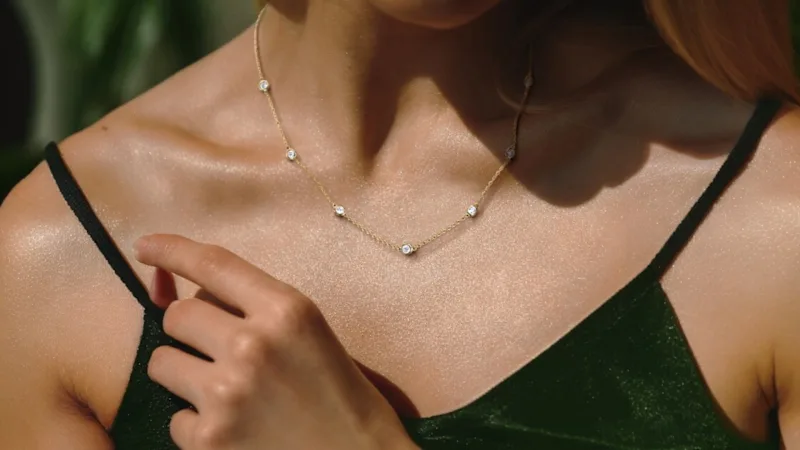 The Lab-Grown Diamond Station Necklace