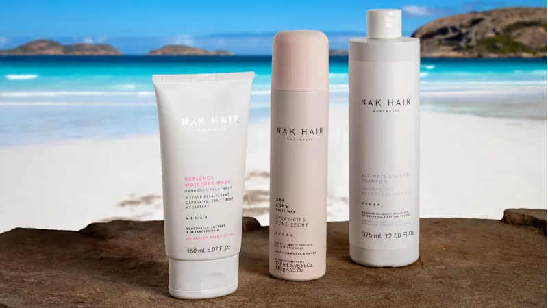 NAK Hair Australia 3-Piece Haircare Set