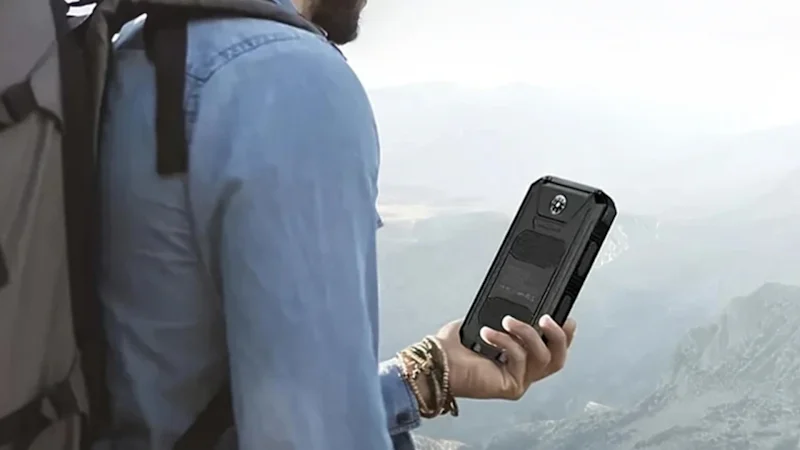 2-Pack: HAKOL 10,000mAh Solar Charger Power Bank with Dual & Type-C/Micro USB