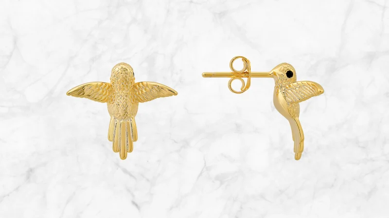 Kylie Harper Hummingbird Stud Earrings