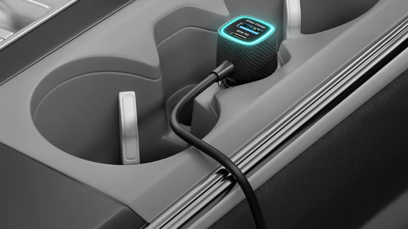 HyperGear Road Runner 98W 5 Ports Car Charger