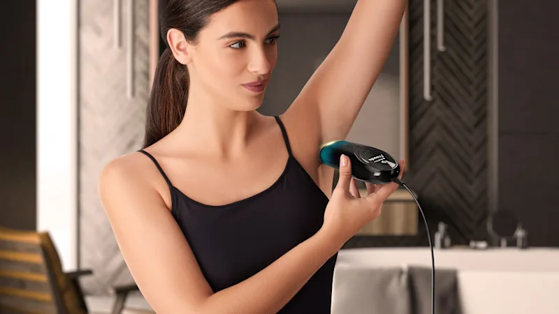 Freeda Hummingbird IPL Hair Removal Device with LED Light Therapy