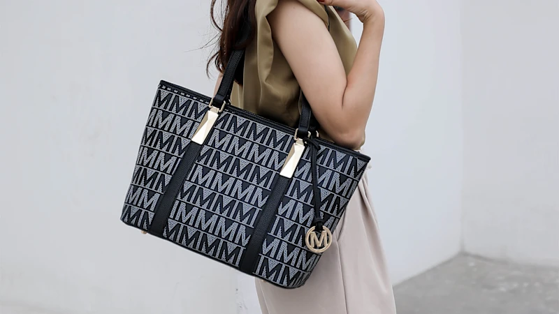 MKF Collection Marimar M Signature 4-Piece Vegan Leather Tote Bag Set by Mia K.