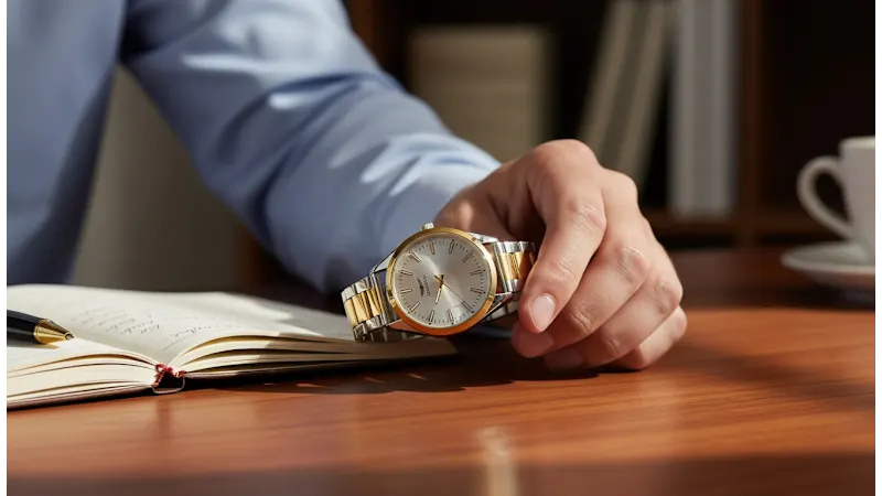 Gianello Virtus Interchangeable 3 Strap Watch Set