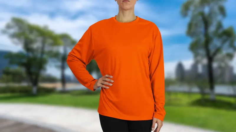 3-Pack: Galaxy by Harvic Women's Loose Fit Long Sleeve Crew Neck Shirts