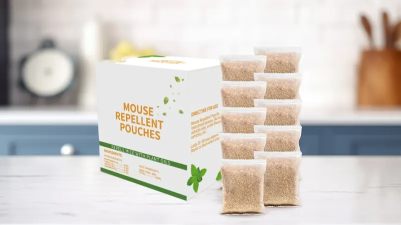 10-Pack: Hakol Peppermint Oil Pest Repellent Pouches