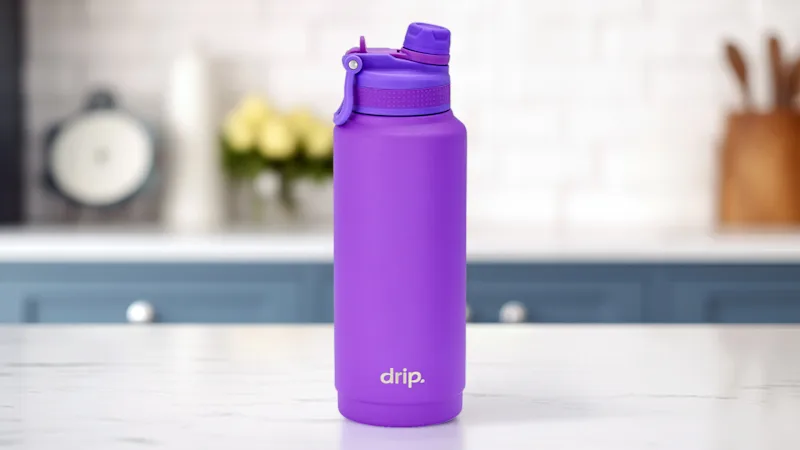 2-Pack: DRIP 32oz Versa Bottle with Dual Sip Lid