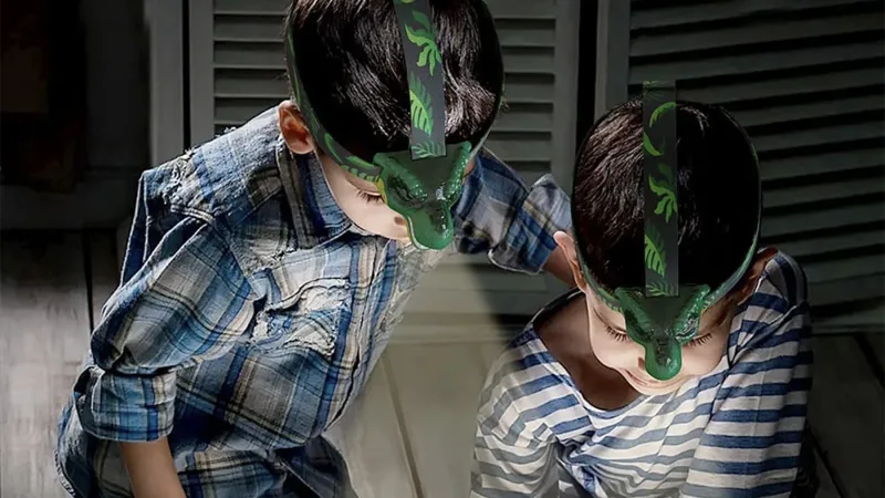 Skywin Kids Roaring T-Rex Dinosaur LED Headlamp