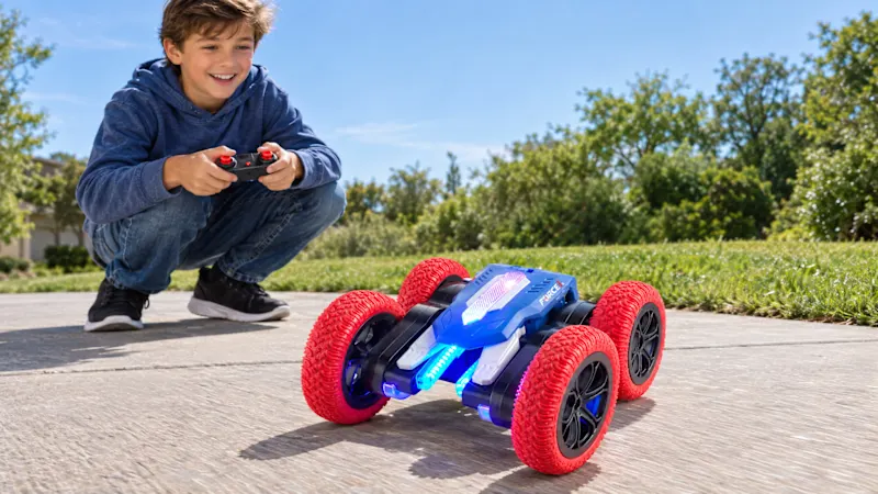 Force1 Tornado+ LED Stunt Car