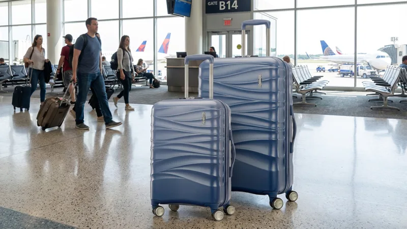 American Tourister Cascade 2-Piece Hardside Spinner Luggage Set