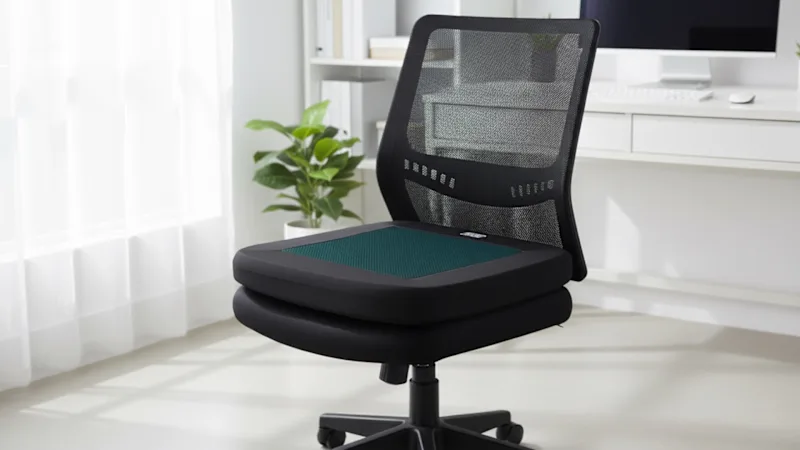 2-Pack: Black+Decker Square Foam Seat Cushion with Cooling Gel