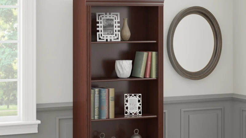 Saratoga Tall 5 Shelf Bookcase