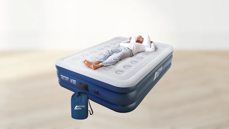 Active Era Premium Air Mattress with Built-in Pump