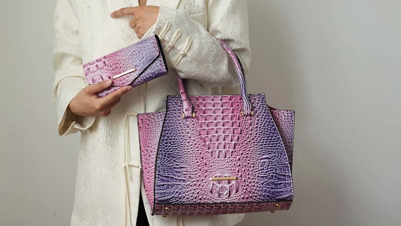 MKF Collection Miriam Crocodile-Embossed Tote Bag by Mia K.