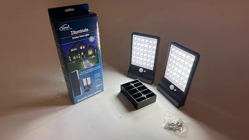 The Cordless Solar Outdoor Lights
