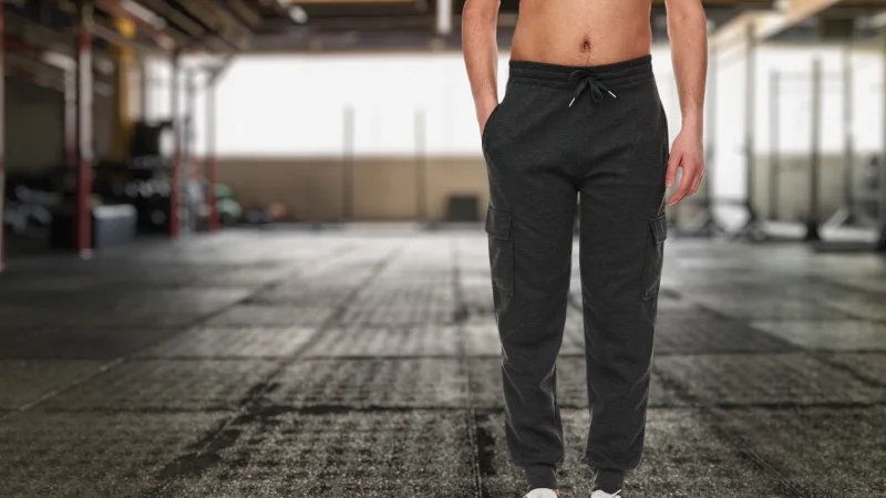 3-Pack: Men's Jogger Pants with Cargo Pockets