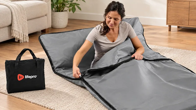 The Zip-In Infrared Sauna Blanket