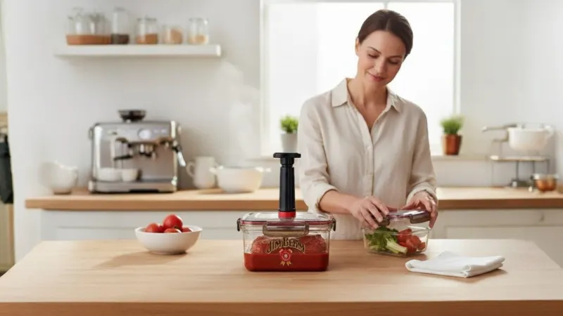 Jim Beam Vacuum Seal Marinade Container