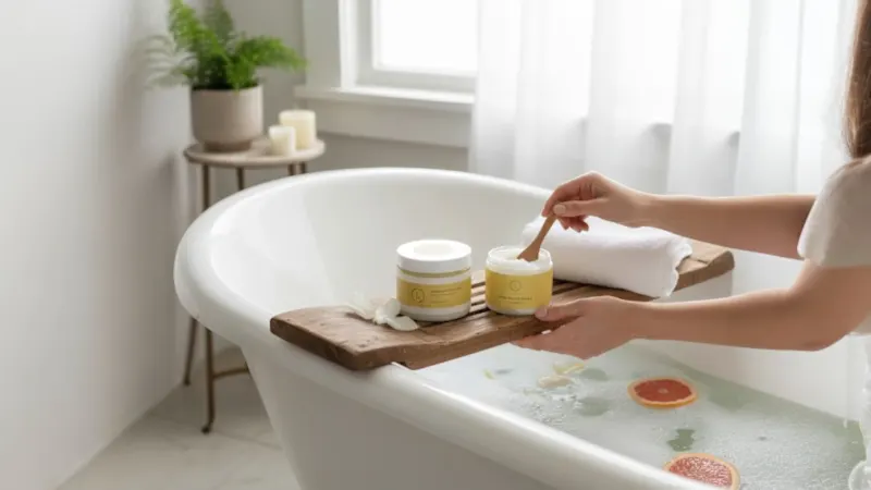 The Grapefruit Shea Butter Scrub Set