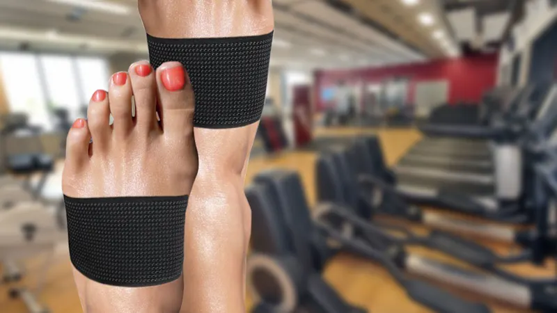 4-Pack: Extreme Fit Plantar Fasciitis Compression Wraps