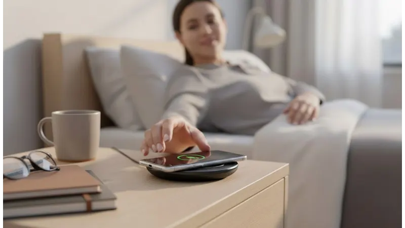 HyperGear ChargePad Pro 15W Wireless Fast Charger with USB-C