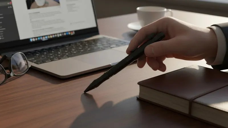 The Luxury Pen With A Hidden Blade