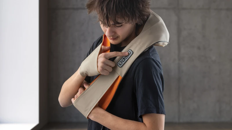 NuvōMed Shiatsu Neck & Shoulder Massager with Heat