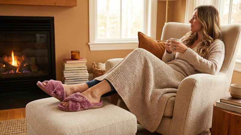 The Cozy Plantar Fasciitis Slippers