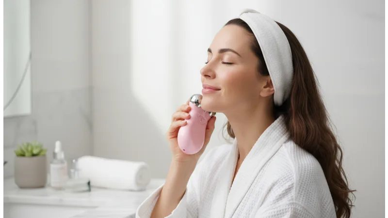 Vysn Rechargeable 5-Gear Micro-Current Face & Neck Roller