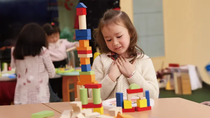 Classic World 50-Piece Baby Wooden Stacking Blocks
