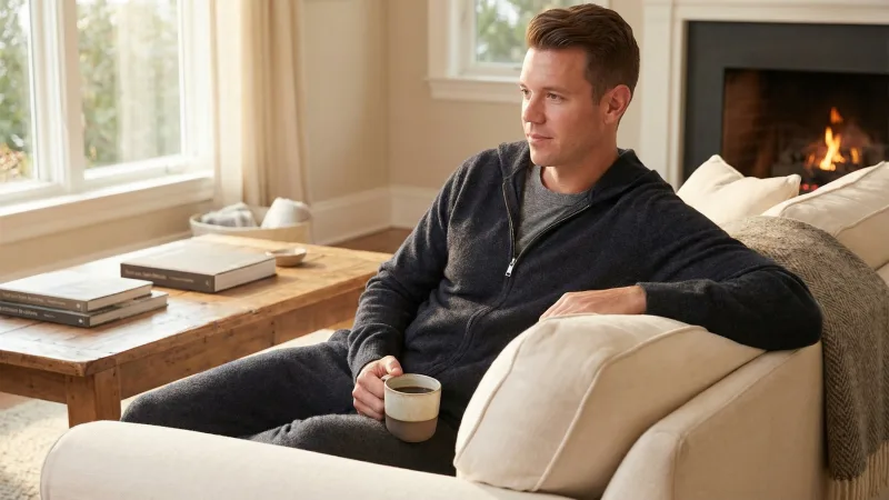 The Gentleman's Washable Cashmere Hooded Sweatshirt