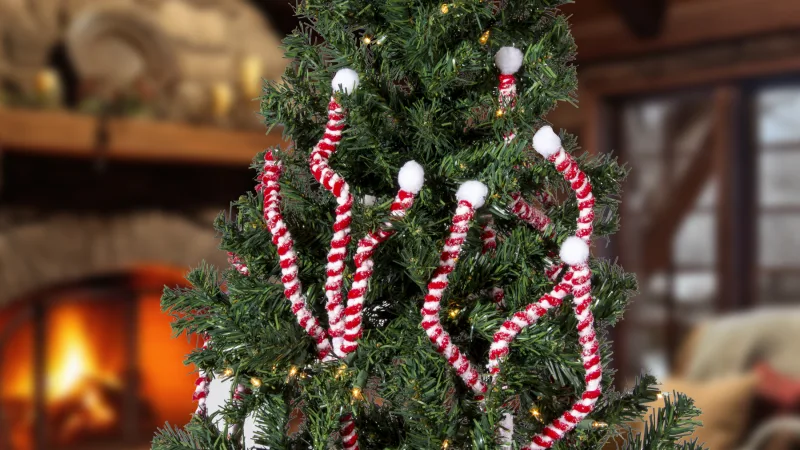 12-Pack: Valerie Parr Hill Candy Cane Striped Picks