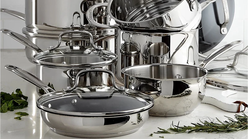 Cuisinart Chef's Classic 14-Piece Stainless Steel Cookware Set