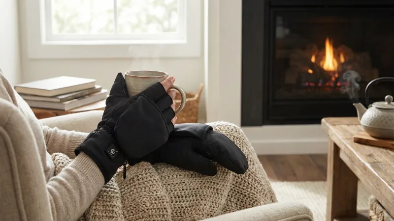 The Heated Flip Back Mittens
