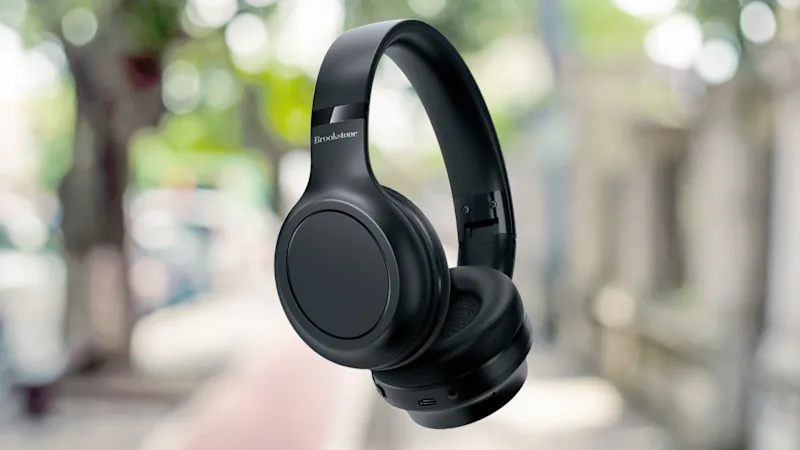 Brookstone Sonic Seclude ANC Wireless Headphones
