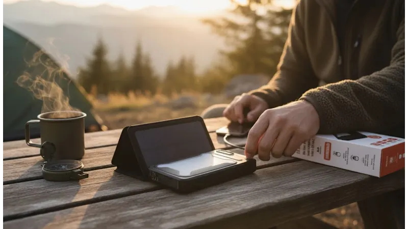EcoGreen 10000mAh Rugged Solar Powerbank