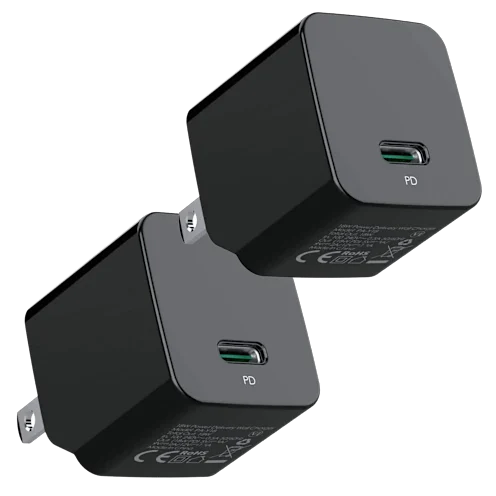 2-Pack Aukey Minima 20w USB-C PD Fast Charger with Foldable Plug only $9.99