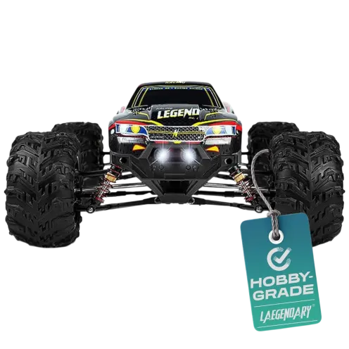 Laegendary Legend 1:10 Scale 4x4 Offroad RC Monster Truck (Red)