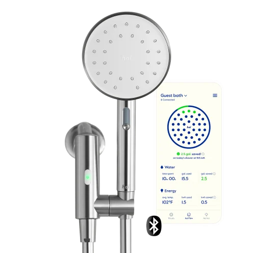 Self-Powered Water Saving 1.8GPM Shower Head (6 Colors) only $19.99